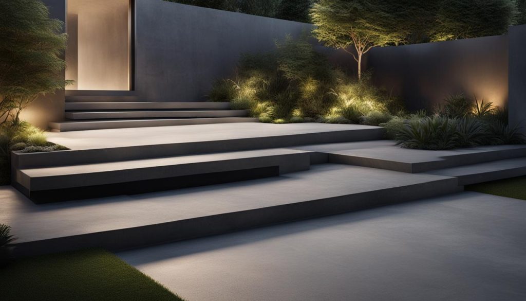 betontrapper til haven